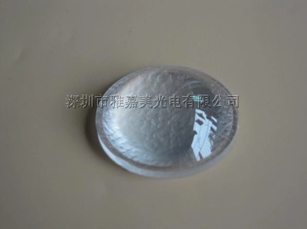 

power LED lens diameter 23mm Marble grain Plastic Plano Convex lens,led optical lens,Led reflector lens