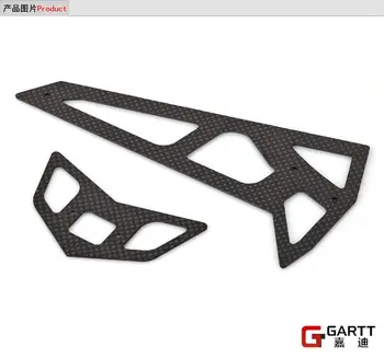 

Freeshipping GARTT GT550 Carbon Fiber Fin Set Horiziontal /Veriacl Tail Fin 100% fits Align Trex 550 RC Helicopter Big Sale