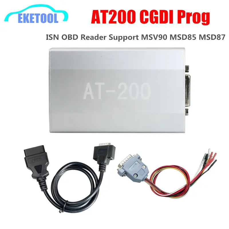 Новейший программатор ECU AT200 сканер OBD Works CGDI Prog для BMW автомобильных ключей AT 200