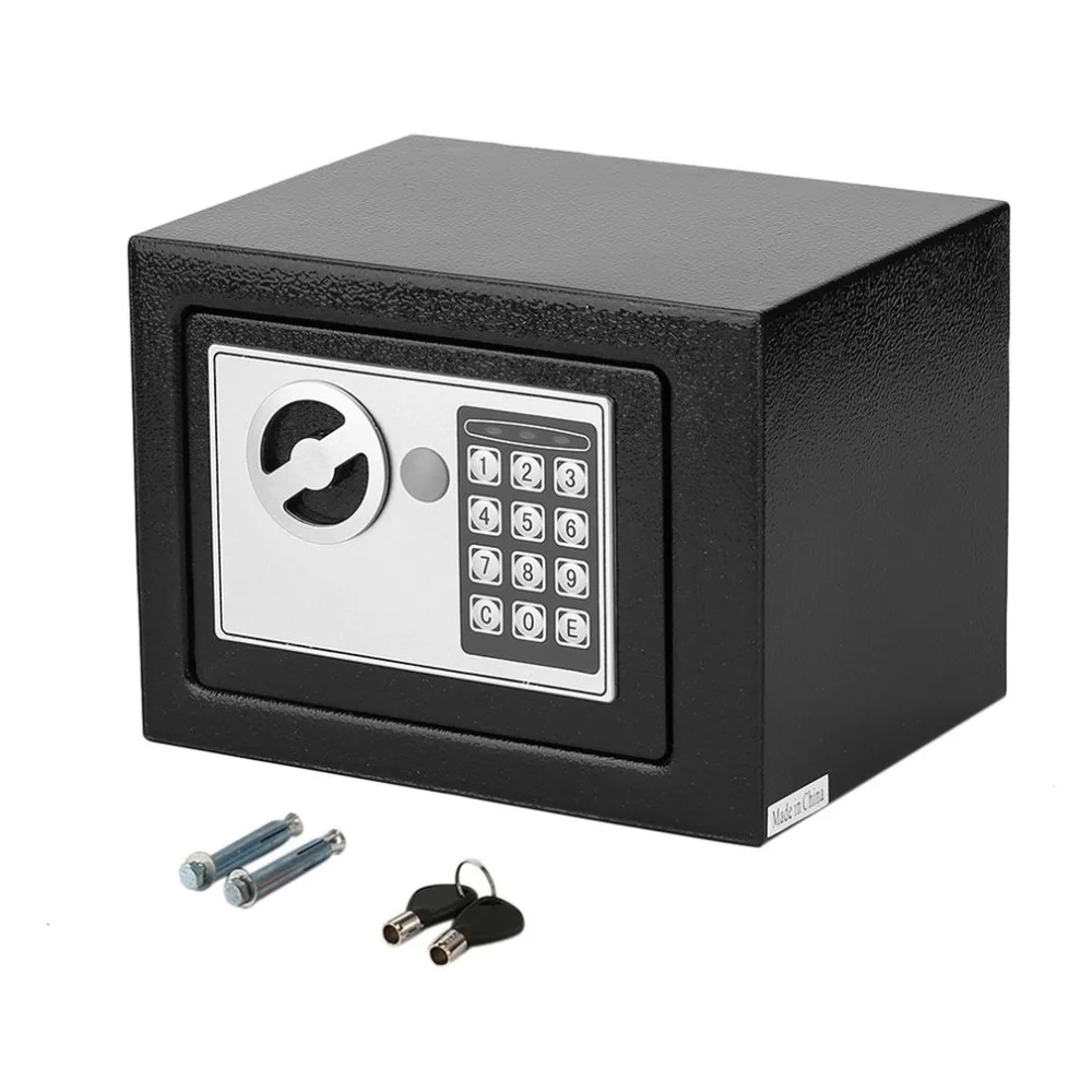 

4.6L Professional Home Digital Electronic Security Box Home Office Wall Type Jewelry Monry Safe Box Antique Anti-Theft Box