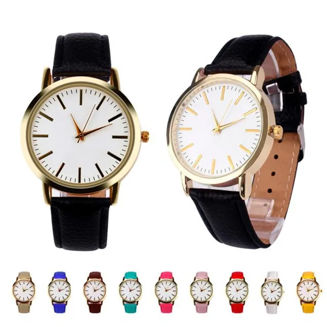 Women Men Leather Analog Quartz Watch Fashion Simple Business Wrist Watch relogi Women Men Leather Analog Quartz Watch Fashion Simple Business Wrist Watch relogi