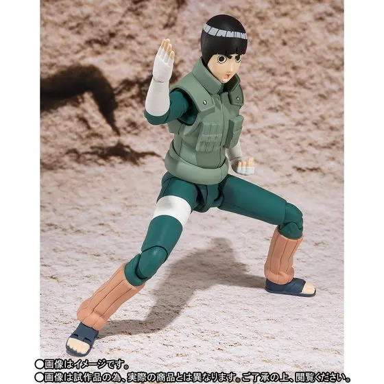 100% оригинальная экшн фигурка BANDAI Tamashii Nation S.H. Фигуртс/SHF Рок Ли|bandai tamashii nations|action