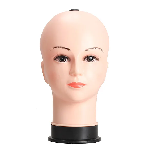 Real Female Mannequin Head Model Wig Hat Jewelry Display Cosmetology