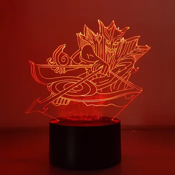 

Naruto Sasuke Susanoo 3D Visual Illusion LED RGB Color Changing USB Nightlight Naruto Shippuden Action Figure Sasuke Anime Toy