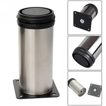

5cm*6/8/10/12cm Height Adjustable Support Stainless Steel Table Bed Sofa Level Feet kitchen Cabinet Furniture Legs