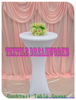 

31 Colors Lycra/Spandex Cocktail Table Cover/Tablecloth for Wedding/Hotel/Banquet/Party decor&textile-Factory direct sales