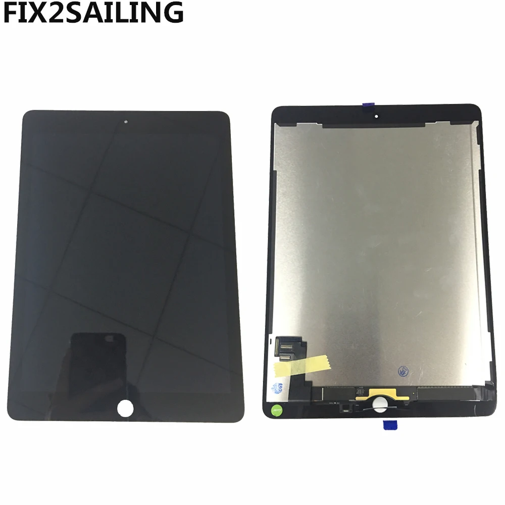 

9.7" For Apple iPad 6 Air 2 A1567 A1566 9.7'' 100% AAA+ Grade LCD Display Touch Screen Digitizer Assembly Replacement