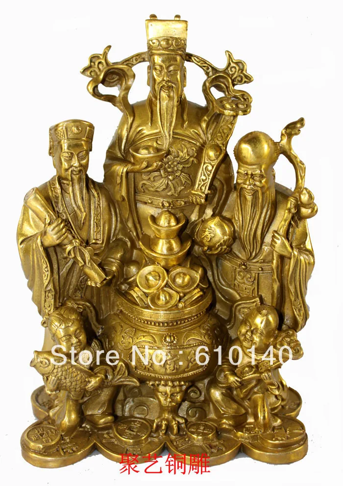 

Bronze statue copper froude shouson for SAMSUNG decoration crafts
