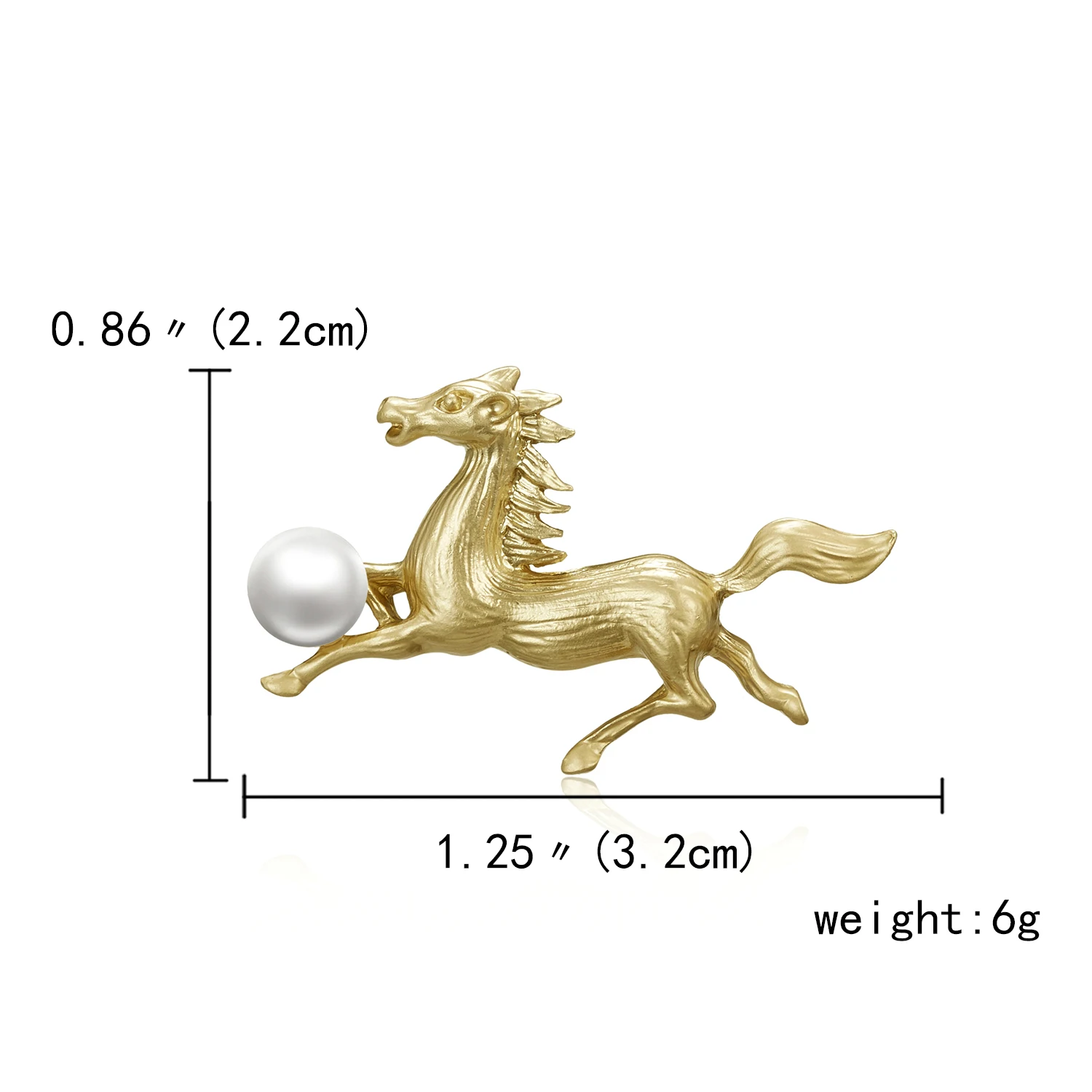 Brand Gold Color Plated Simulated Pearl Grape Brooch Pins For Women Or Wedding Decorating Zodiac Brooch Symbolic Animals