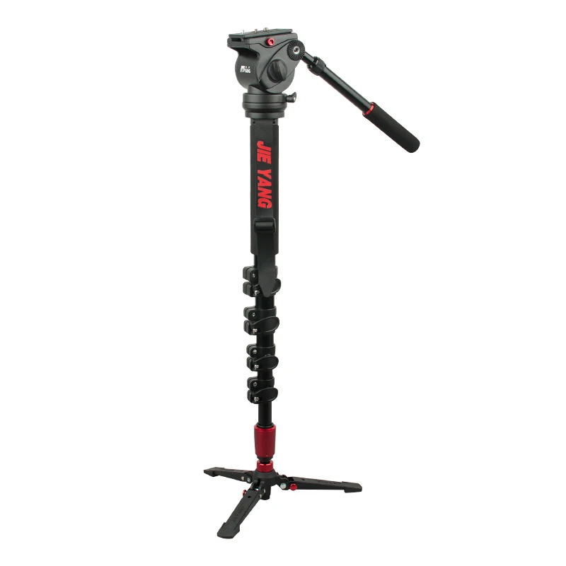 Jieyang Jy0516 Carbon Fiber Professional Monopod For Video & Camera