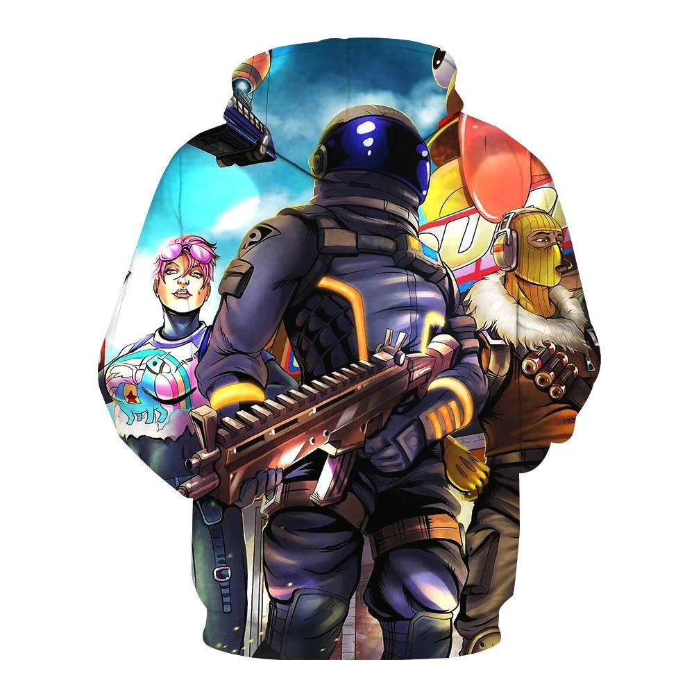 Fans Wear Unisex Hoodies 3D Game Sweatshirt Battle Royale Hoodie Fans Wear Unisex Hoodies 3D Game Sweatshirt Battle Royale Hoodie
