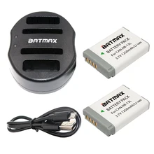 Promo offer Batmax 2pcs NB-13L NB 13L NB13L Battery+USB Dual Charger for Canon PowerShot G5 X G5X G7 X G7X G9 X G9X. Digital Camera Battery