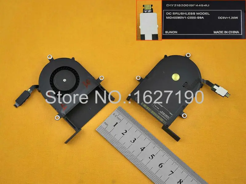 

NEW Laptop Cooling Fan For CPU Repair Replacement for Apple Macbook Pro Retina 13" A1425 2012 (Left side) MG40060V1-C000-S9A
