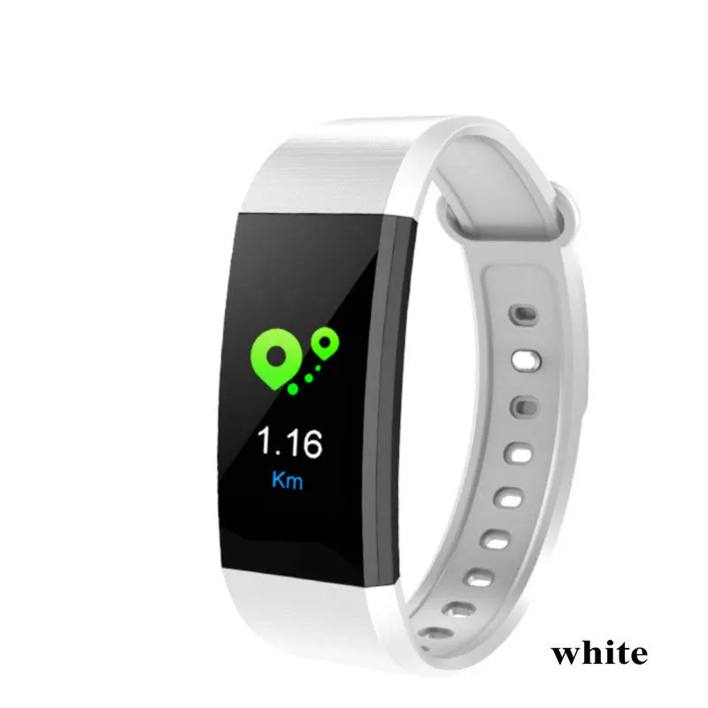 

ANENG I9 Smart Bracelet IP68 Waterproof Fitness Activity Tracker Blood Pressure Heart Rate Monitor Sport Smart White Wristband