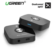 Ugreen 4.2 Wireless Bluetooth Receiver 3.5MM Aux receiver Audio Stereo Music Receiver Bluetooth Audio Adapter Car Aux Receiver