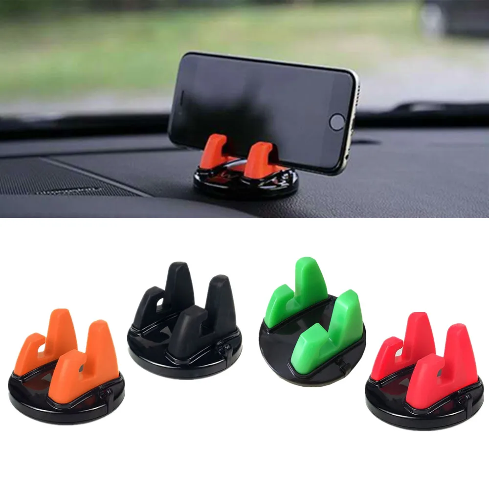 

Car Phone Holder Stands Rotatable Support Anti Slip Mobile 360 Degree Mount Dashboard GPS Navigation Universal Auto Accessories