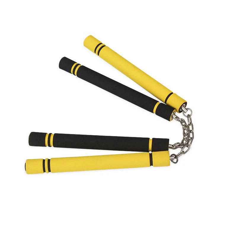 Nunchakus Safety Foam Martial Arts Products Bruce Lee Chinese Kongfu Training Sports Entertainment Fitness Body Building (11)