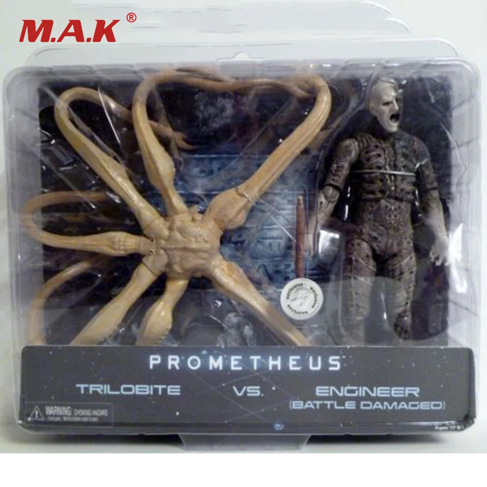 New Action Figure Model Toys Reel Prometheus Trilobite VS. Engineer Bnip Model Gifts Toys For Children Collections New Action Figure Model Toys Reel Prometheus Trilobite VS. Engineer Bnip Model Gifts Toys For Children Collections
