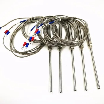 

5pcs High Temperature 0-400 C Thermocouple K Type 100mm 200mm Probe Sensors M8 Diameter 5mm
