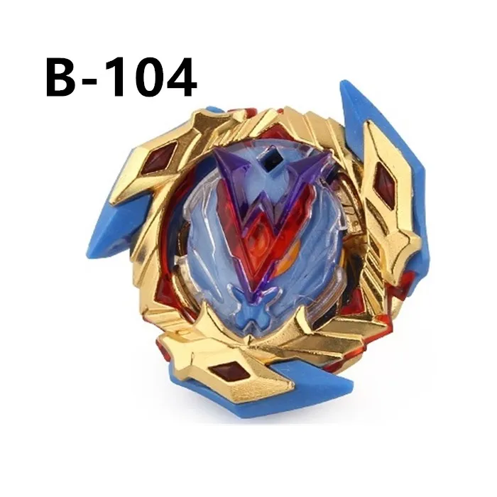 Золотой Beyblade burst Toupie B-903 B-127 B-71 Металл Fusion bables Fafnir коробка лезвие бей лезвие для Childn игрушка - Цвет: B-104