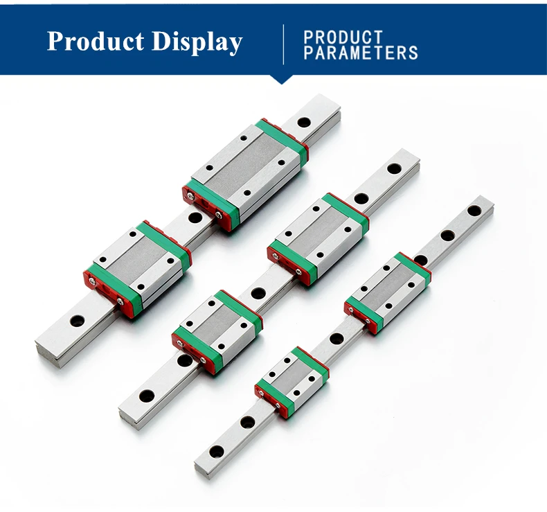 

12mm Linear Guide MGN12 100 150 200 250 300mm linear rail with MGN12C or MGN12H carriage for 3D pritner and CNC