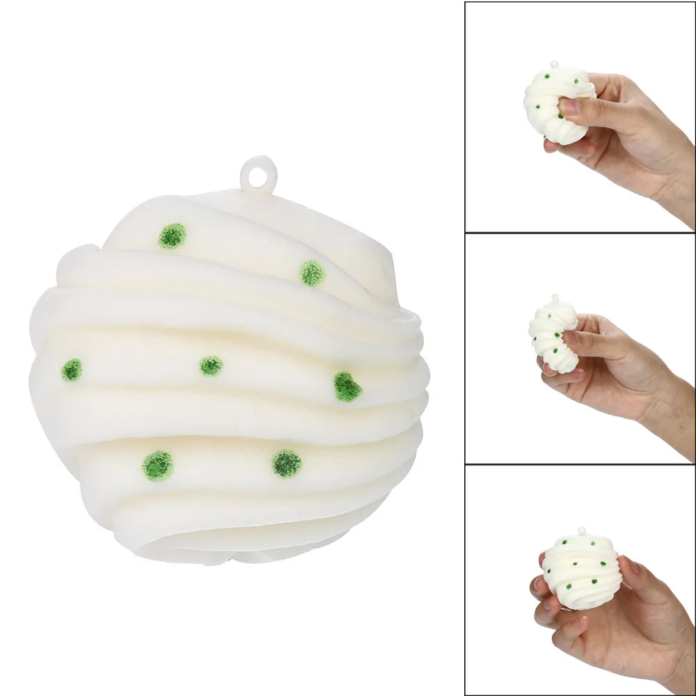 

Cute Rolls of bread Toys Scented Slow Rising Toys Stress Reliever Toys Elastic Environmentally PU Rolls of bread Toys