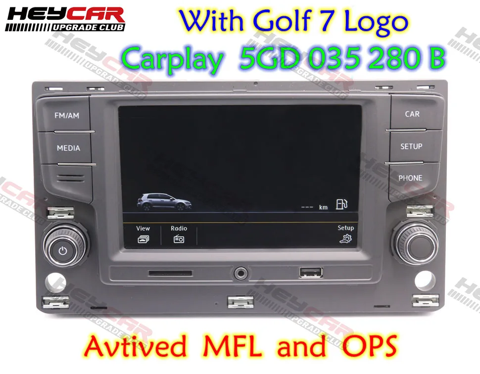 Carplay 6," MIB радиоприемник 5GD035280B 5GD 035 280 B для VW Golf 7 MK7 VII Passat B8 MQB Tiguan