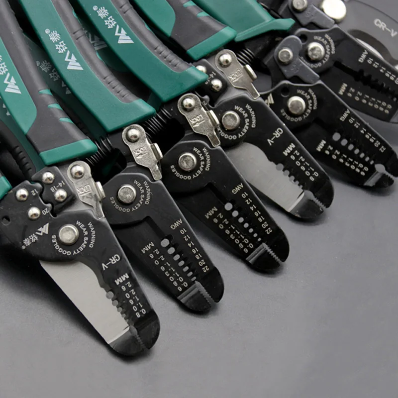 

Yalku Multifunctional Wire Stripper Pliers Wire Crimping Pliers Cable Cut Pliers Electrician Tools Hand Tool Repair Tool