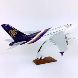 45 см игрушечные модели самолетов Airbus A380-800 украшения самолета 1/133 масштабная модель полученная литьем под давлением пластиковый сплав