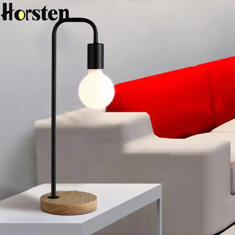 oak bedside lamps