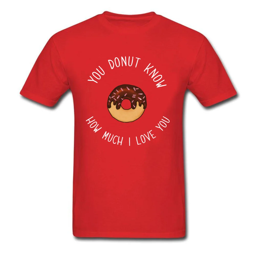 Donut love Graphic Tshirt_red