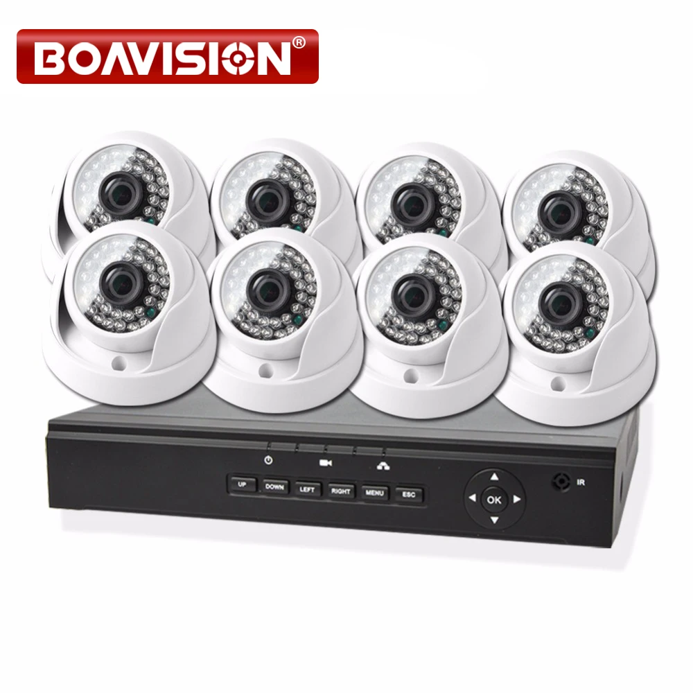 

8CH 720P CCTV POE NVR Security KIT Video Output 8PCS Home Indoor 720p CCTV POE IP Camera Security System kit XMEYE P2P BOAVISION