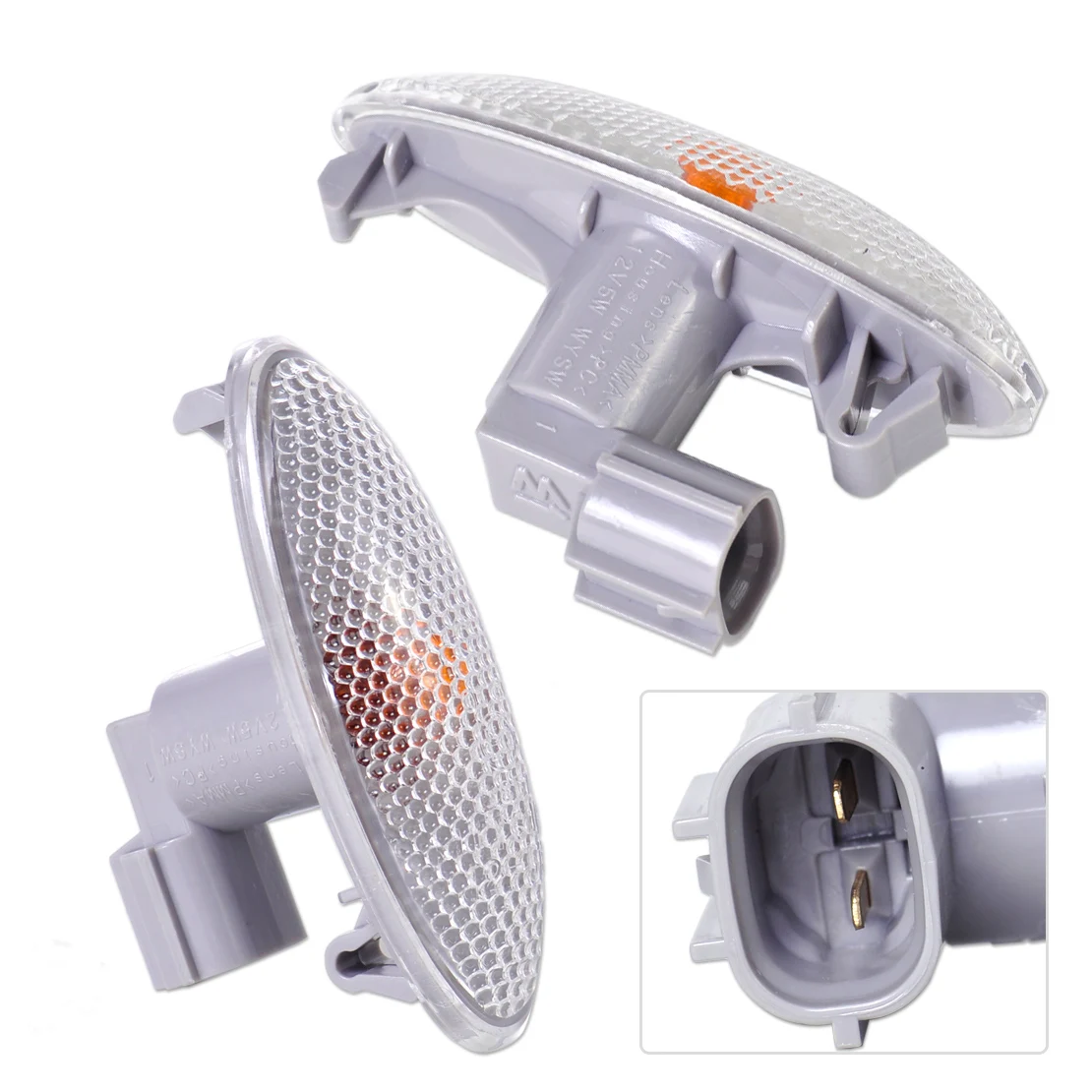 DWCX 2x Car Side Turn Signal Lamp Fender Light 12V for Toyota Corolla