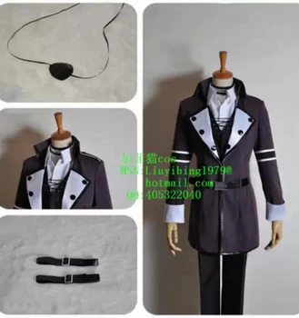 

Vocaloid Family Deadline Circus LEN Cosplay Gakupo Eggplant uniform suit Cosplay set Costume