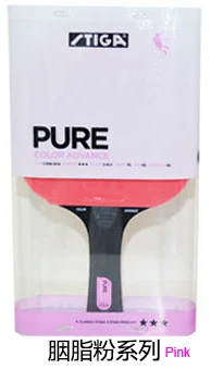 الأصلي شفرة stiga بيور مضارب تنس الطاولة البثور في المطاط الملونة لاعب الرياضية بينغ بونغ مضارب مضارب stiga المجاذيف