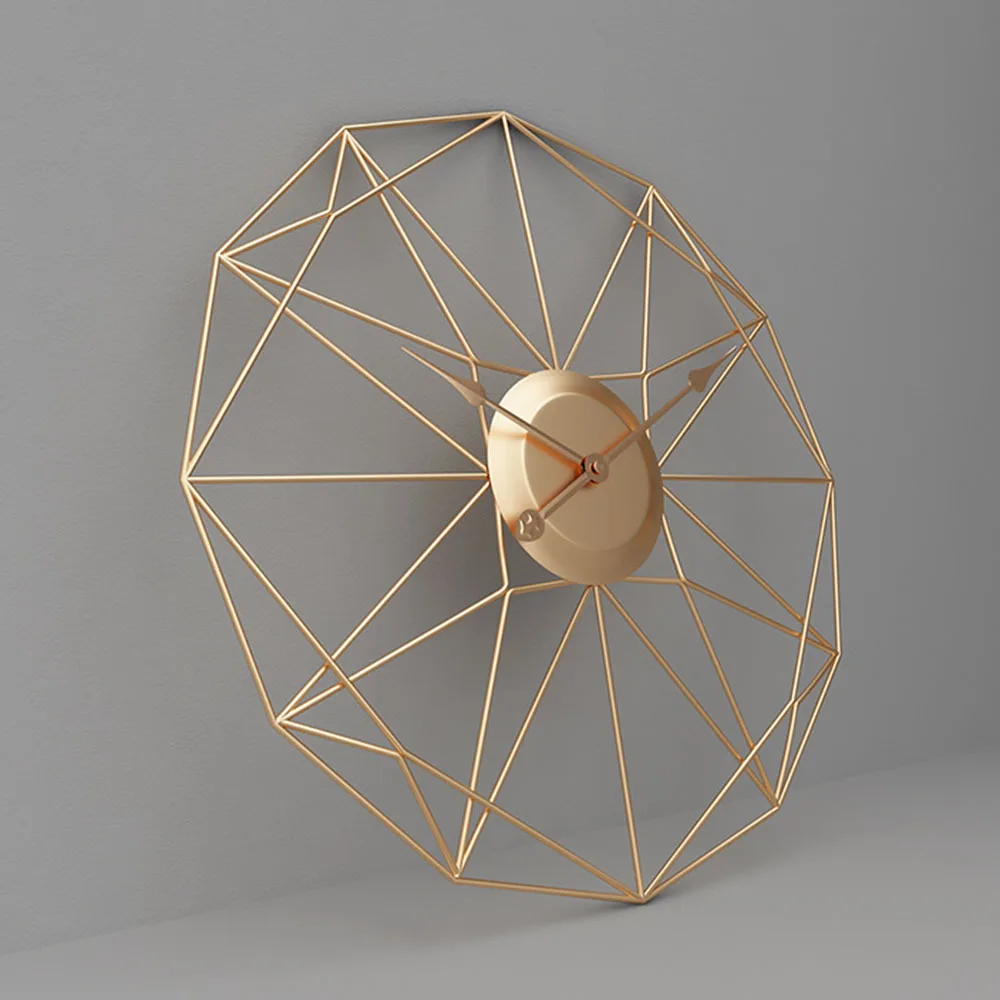 Reloj nórdico único de hierro para colgar en la pared reloj silencioso moderno relojes grandes para sala de estar estilo mediterráneo decoración del hogar Reloj nórdico único de hierro para colgar en la pared reloj silencioso moderno relojes grandes para sala de estar estilo mediterráneo decoración del hogar