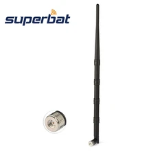 Superbat 2.4GHz 15dBi RP-SMA Male Plug(Female pin) Connector Tilt-Swivel Wireless WiFi Router Antenna LWU