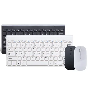 

2.4GHz Wireless Keyboard Mouse and Mouse Combo 78 Keys with USB Receiver For PC WindowsXP/7/10 TV Box EM88