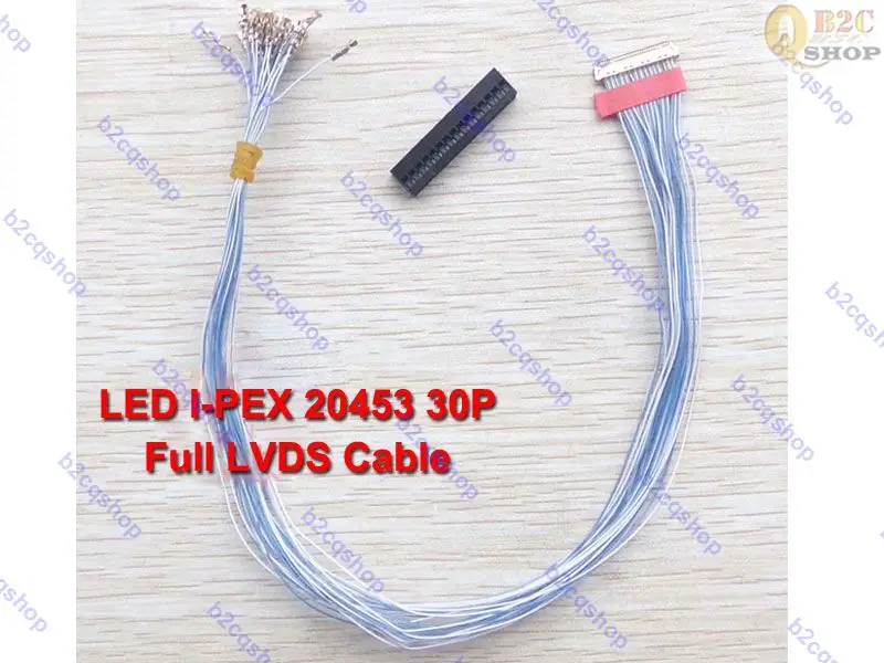 Светодиодный кабель для ЖК контроллера 30pin 20453 20455 LVDS EDP 0 5 мм|Комплекты умного