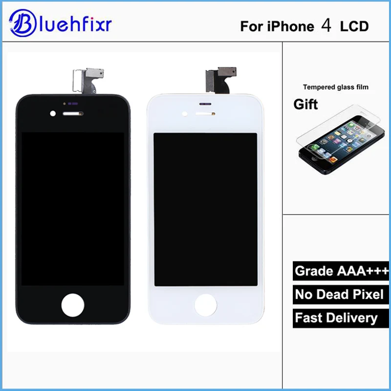 AAA Quality For IPhone 4 LCD Touch Screen Assembly 100 Brand New Display LCDs For Iphone