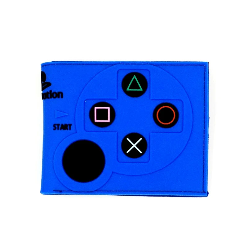 3d игра бумажник PlayStation ручка визитница Короткие Кошелек с молнией для Для мальчиков и девочек Прохладный подарок PS кошелек
