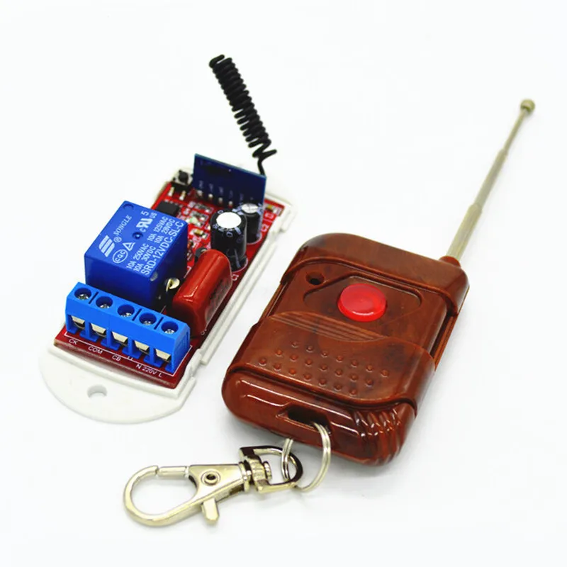 1CH 433Mhz 315mhz Wireless Remote Switch Receiver Module AC 110V 220V