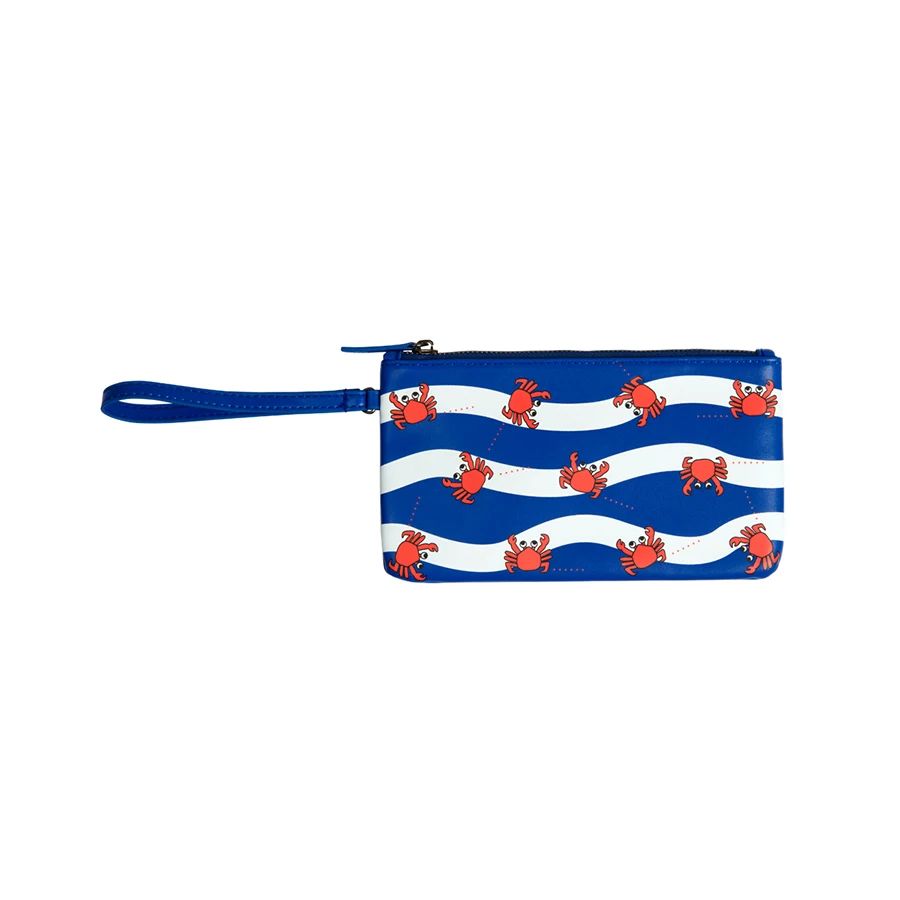 

Kiitos Life Funny Printed Flat case storage bag in Umi Monogatari Series(FUN KIK)