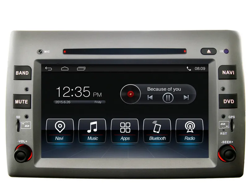 Android 8 0 головное устройство автомобильный DVD плеер GPS навигация для Fiat Stilo с