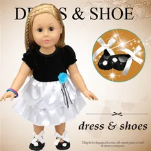 High End Simple Design Silicone Baby Dolls Clothes For Sale With Black And White Colour Best Collection For Girls Toys In Russia