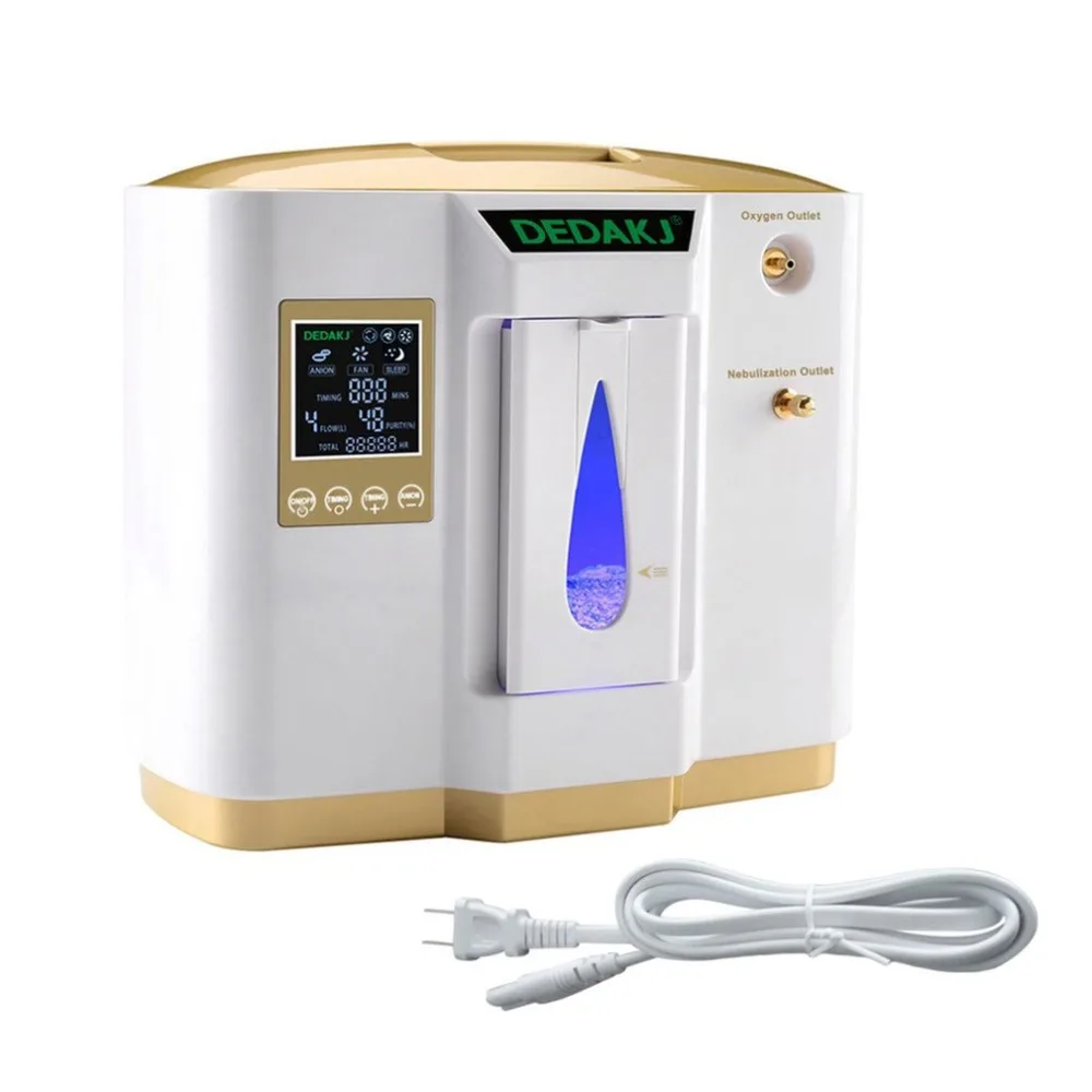  Portable Size Household Use Medical Oxygen Concentrator Real Time 6L Adjustable Smart Oxygen Purity - 32929833195