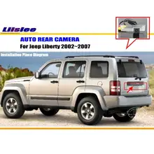 Liislee License Plate Light OEM / HD CCD Night Vision / RearView Camera / Backup Parking Camera For Jeep Liberty 2002~2007