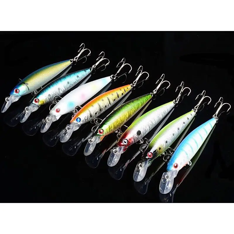 

lure vibe salmon surfac popper troll artifici jackal sea fish lure minnow crankbait tuna 8 colour 11cm/15.2g Internal laser