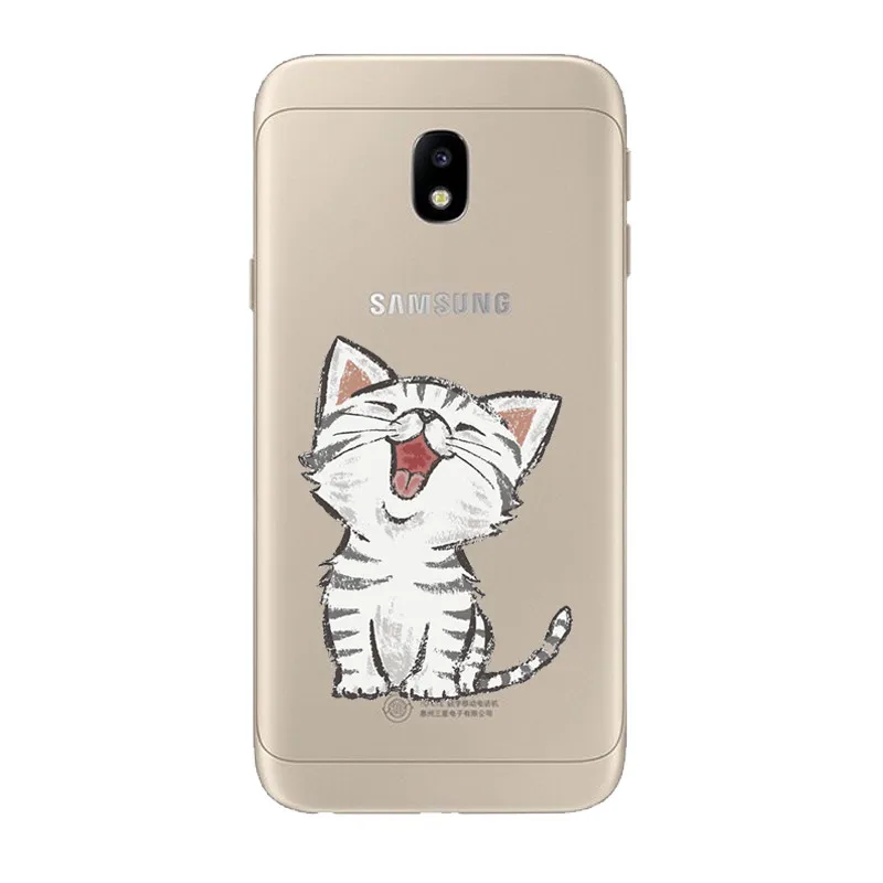 Мягкий ТПУ чехол для samsung Galaxy J3 чехол силиконовый чехол для samsung Galaxy J5 чехол для samsung j330F J530F бампер - Цвет: 04