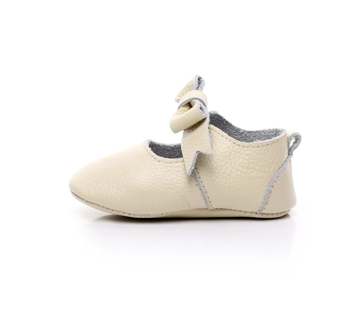 Обувь для малышей из натуральной кожи, обувь для малышей с мягкой подошвой, однотонная обувь для малышей